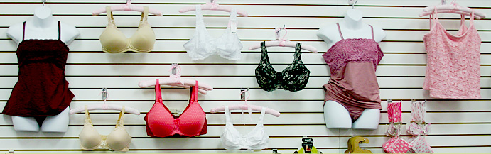 bras and camisoles